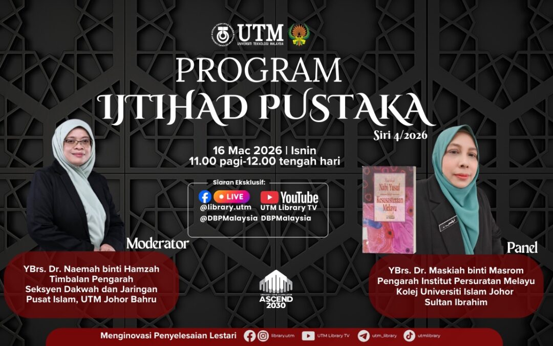 Program Ijtihad Pustaka Siri 4/2026 : Kisah-kisah Nabi Yusuf Dalam Kesusasteraan Melayu