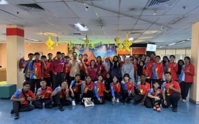 Lawatan SMK Banang Jaya, Batu Pahat ke Perpustakaan Sultanah Zanariah, Universiti Teknologi Malaysia