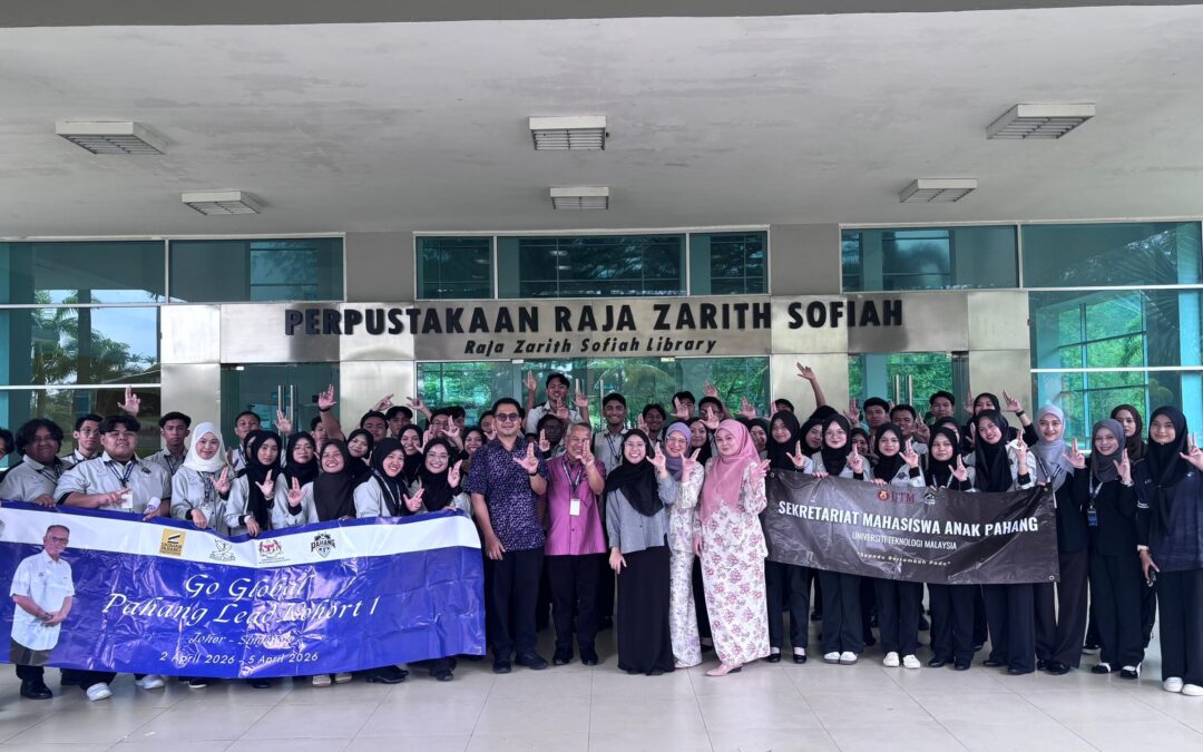 Lawatan Penanda Aras Kepimpinan Alumni Pahang LEAD ke Perpustakaan Raja Zarith Sofiah (PRZS), Universiti Teknologi Malaysia.