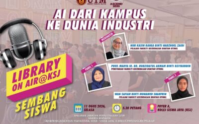Library On Air @ KSJ : AI Dari Kampus Ke Dunia Industri