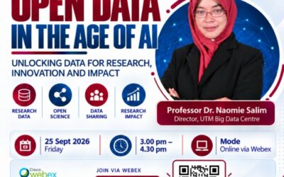 UTM Library Strengthens Open Science Awareness Through “Open Data in the Age of AI”